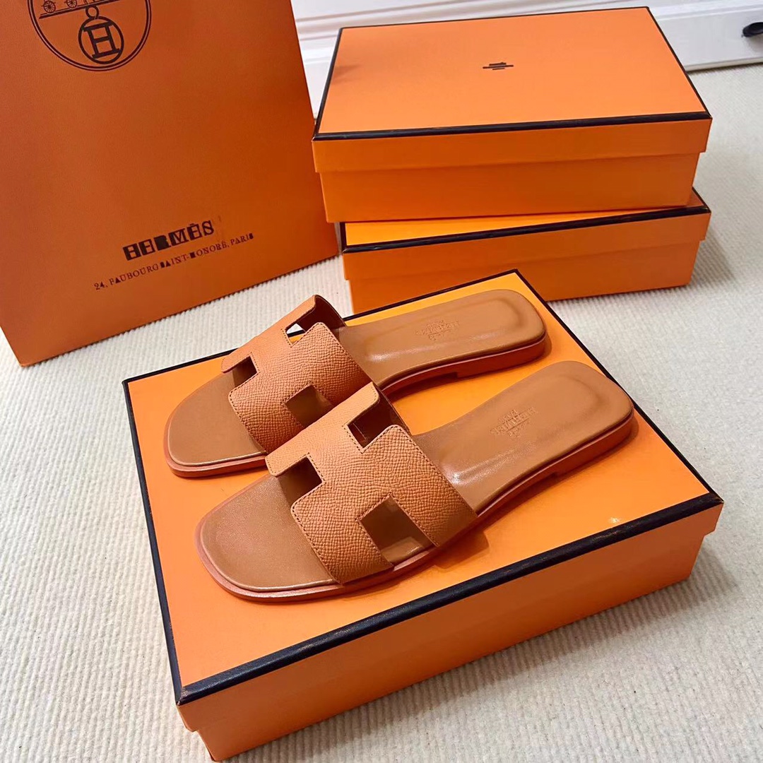 에르메스 올수공 오란 슬리퍼 샌들 앱송 87